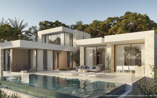 Luxury New Build Villa with Sea Views in San Jaime, Benissa