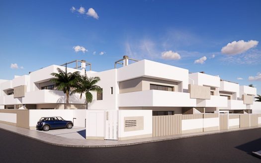 New Build Bungalows for Sale in Pilar de la Horadada 3 km from Beach