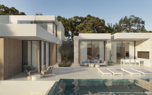 Luxury New Build Villa with Sea Views in San Jaime, Benissa