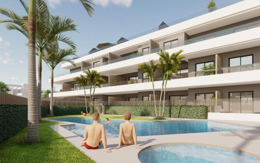 New Build Apartments and Bungalows for Sale in Pilar de la Horadada Near the Beach