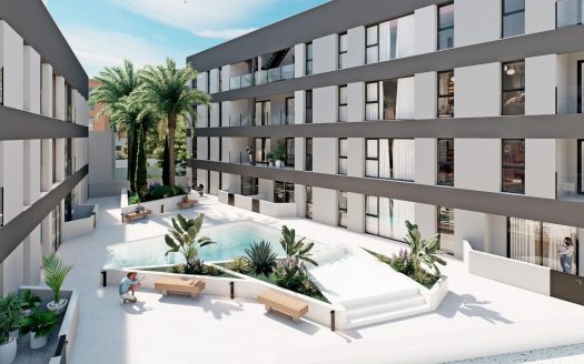 New Build Apartments for Sale in Lo Pagan (San Pedro del Pinatar) Near the Beach
