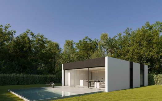 New Build Minimalist Villa in Benidorm with Private Pool