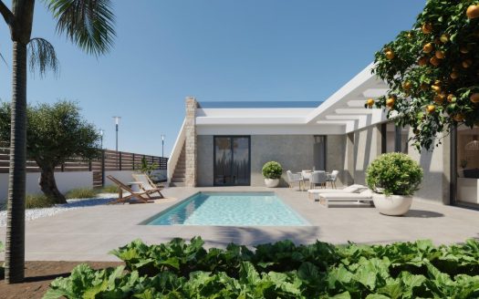 New Build Villas in Hacienda del Álamo Golf Resort, Murcia