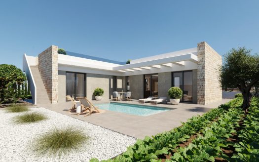 New Build Villas in Hacienda del Álamo Golf Resort, Murcia