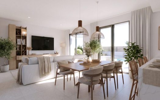 New Build Villas in Hacienda del Álamo Golf Resort, Murcia