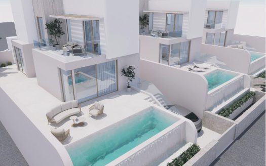 Exclusive New Build Villas with Infinity Pool Near La Finca Golf-Algorfa