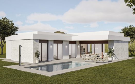 Custom Built New Villas in Pinoso (Alicante): Spacious Homes in Natural Surroundings