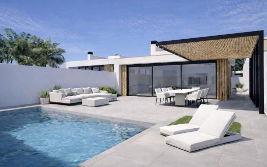 New Build Villas with Private Pool Near La Serena Golf in Los Alcazares