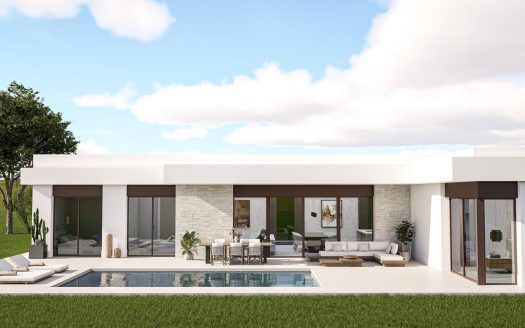 Custom Built New Villas in Pinoso (Alicante): Spacious Homes in Natural Surroundings