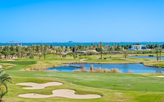 New Build Apartments and Villas Frontline Golf in Los Alcazares Costa Calida