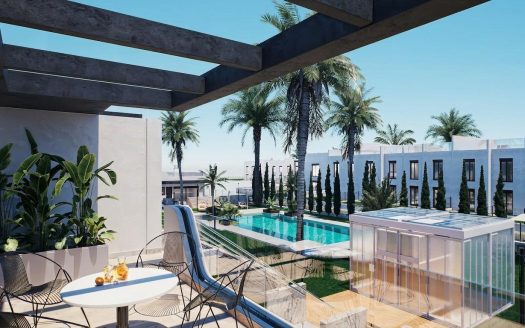 New Build Bungalows with Garden or Solarium Near the Beach in Pilar de la Horadada