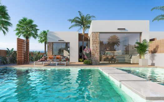 New Build Apartments and Villas Frontline Golf in Los Alcazares Costa Calida