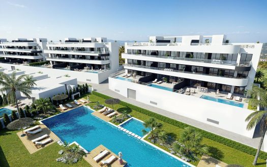 New Build Golf Front Apartments and Villas in La Serena Golf Los Alcazares