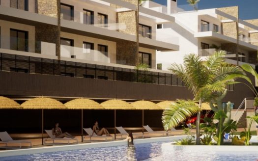 NEW BUILD RESIDENTIAL COMPLEX WITH THE SEA VIEW IN FINESTRAT