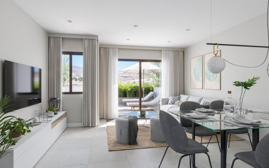 New Build Semi Detached Villas in Puerto de Mazarrón Close to the Beach