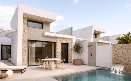 Exclusive New Build Villas with Private Pool Near the Beach in Los Alcazares