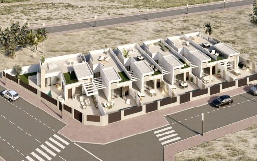 Exclusive New Build Villas with Private Pool Near the Beach in Los Alcazares