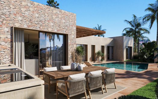 Ibiza Style New Build Villa with Luxury Features in Javea