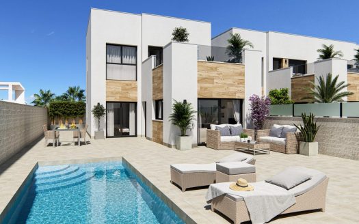 New Build Villas with Private Pool in Oasis de la Marina, Costa Blanca