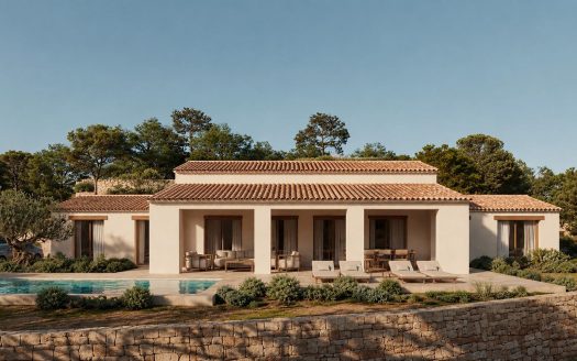 New Build Mediterranean Villa on a Large Plot in Benissa