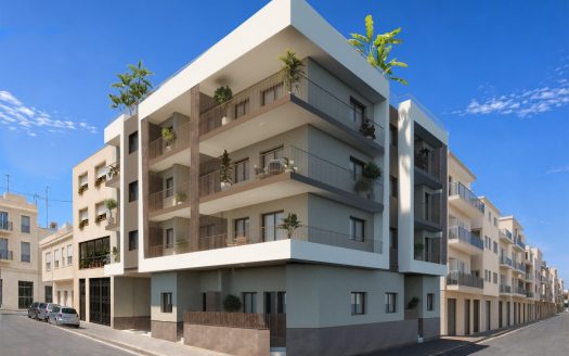 New Build Apartments in the Heart of Santa Pola Just 600 Metres from the Beach