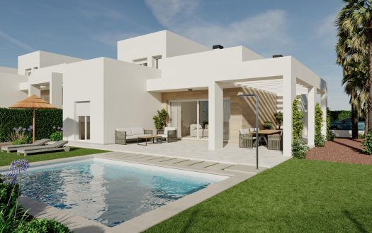 Contemporary New Build Villas with Private Pool in La Finca Golf Resort, Algorfa