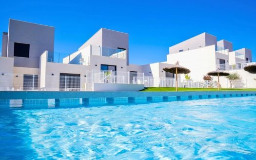 New Build Key Ready Townhouses and Semi Detached Villas in Altaona Golf Resort Murcia