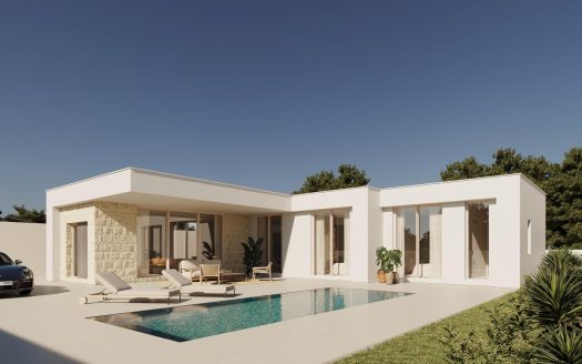 New Build Contemporary Villas in Polop Hills with Private Pool