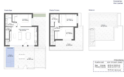 New-build villas at Condado de Alhama Golf Resort, Murcia