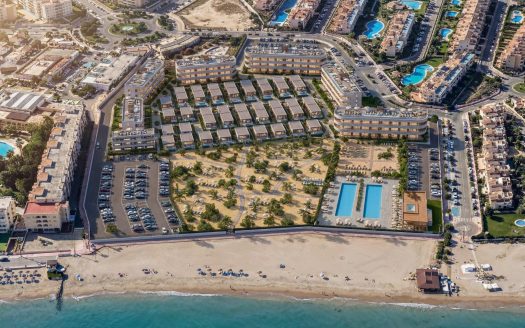 Luxury Tourist Apartments and Villas with Private Beach in First Line of Vera Playa-Almería