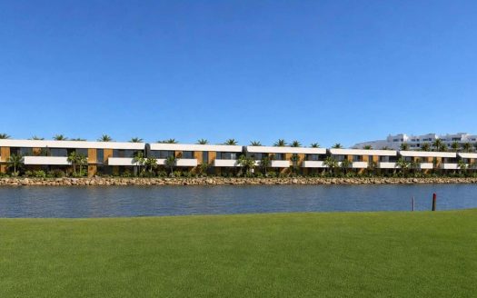 Newly built bungalows at Condado de Alhama Golf Resort, Murcia