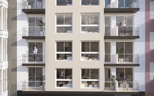 New Build Studios and Apartments in Central Torrevieja Near the Beach