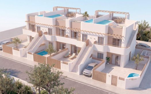 Exclusive New Build Bungalows with private pool in Pilar de la Horadada