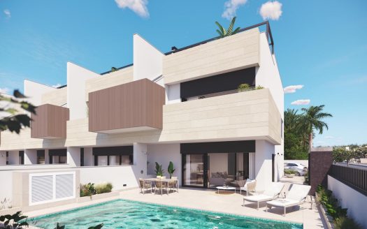 Boutique Development of New Build Homes with Private Pools in Pilar de la Horadada