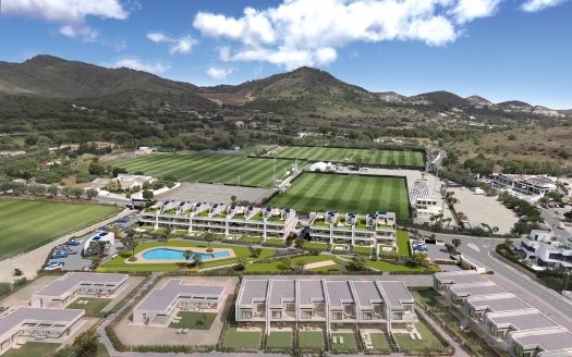 A residential development comprising bungalows, terraced houses and villas at La Manga Club