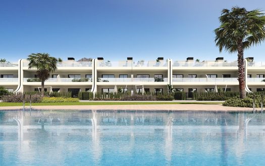 A residential development comprising bungalows, terraced houses and villas at La Manga Club