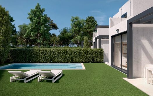 New Build Villas with Private Pool in Santa Rosalia Lake and Life Resort, Murcia